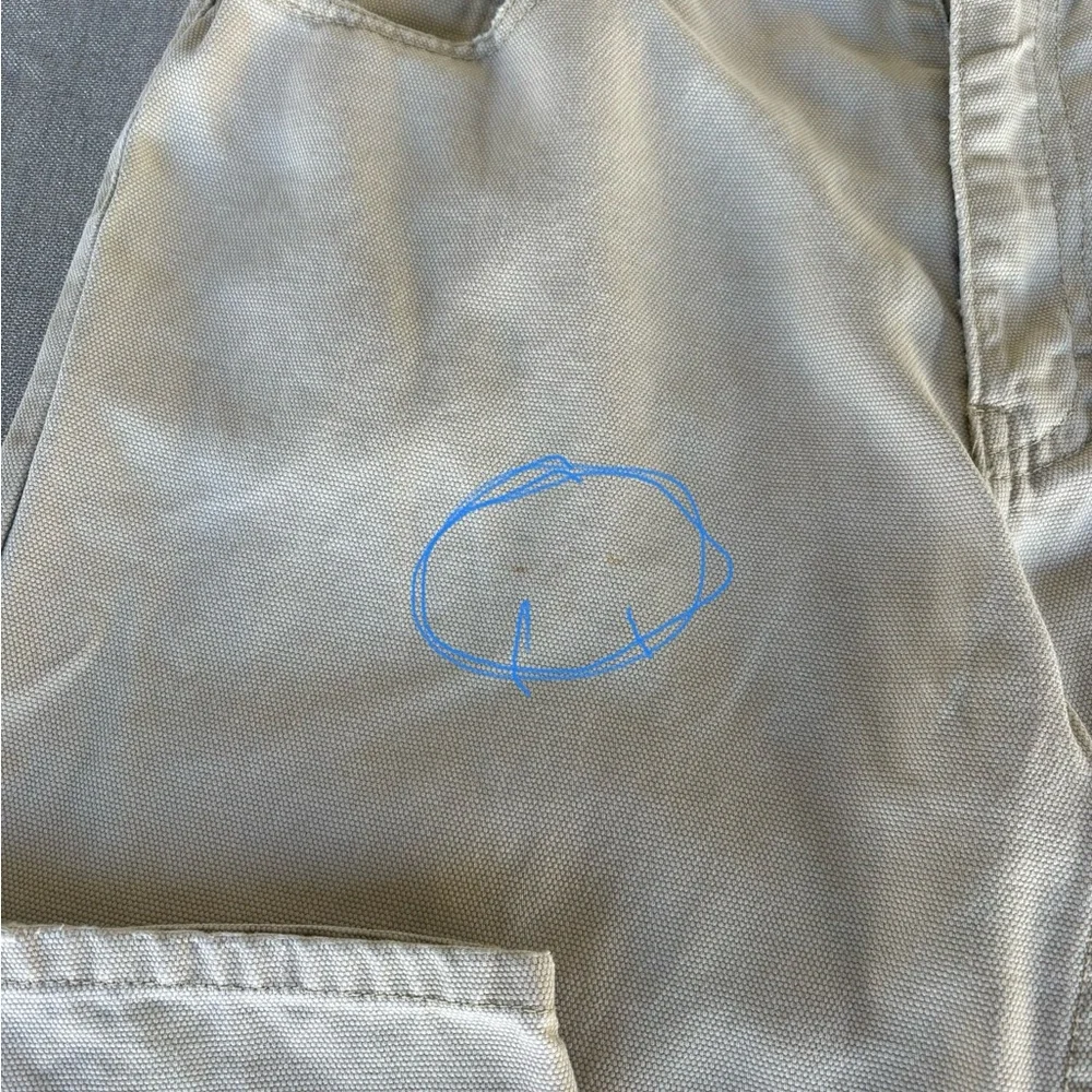 Otb One Tough Brand Men’s Heavy Canvas Pants 34/44 Inseam 33. Y2K urban Canvas